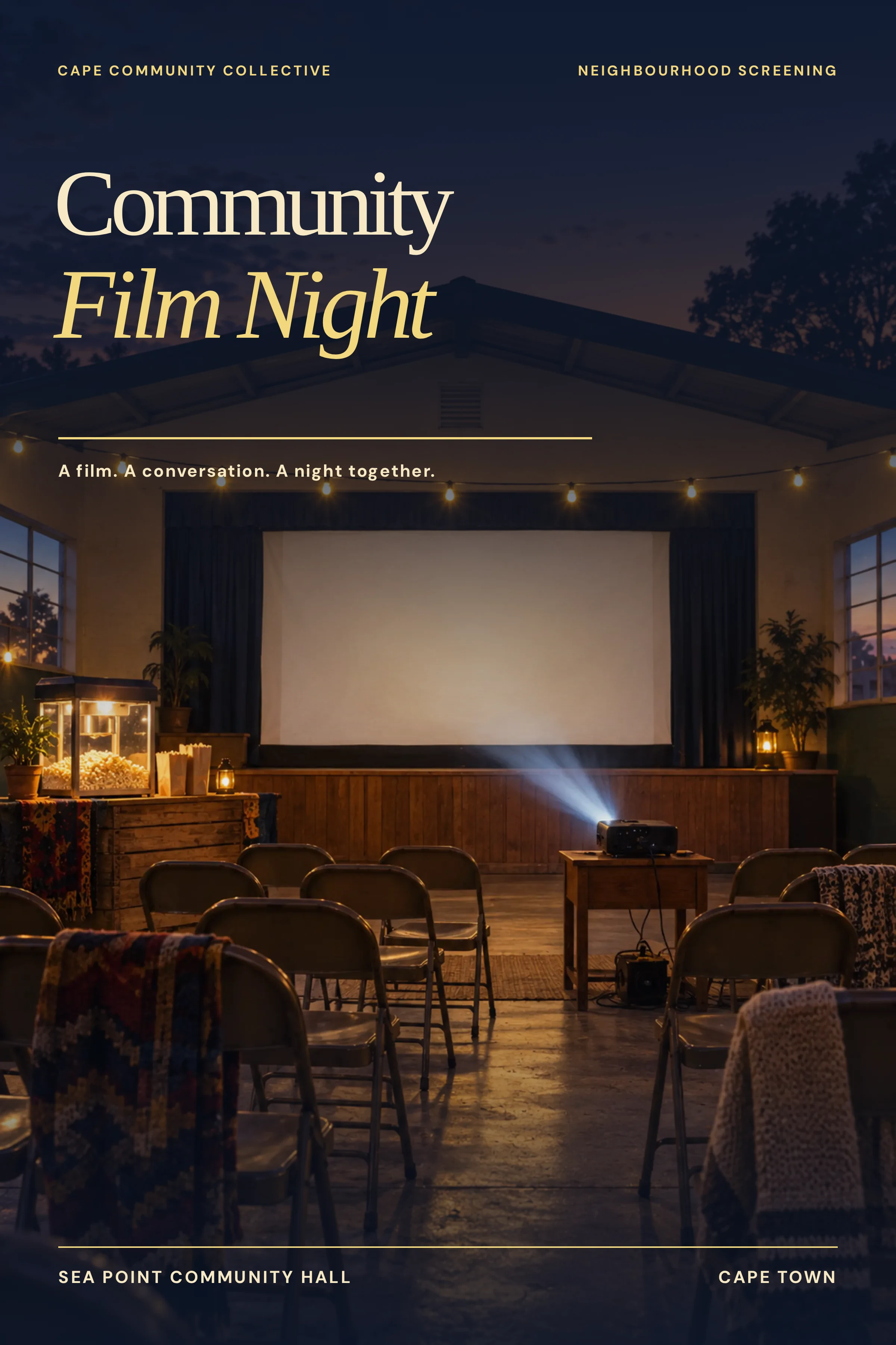 Community Film Night poster