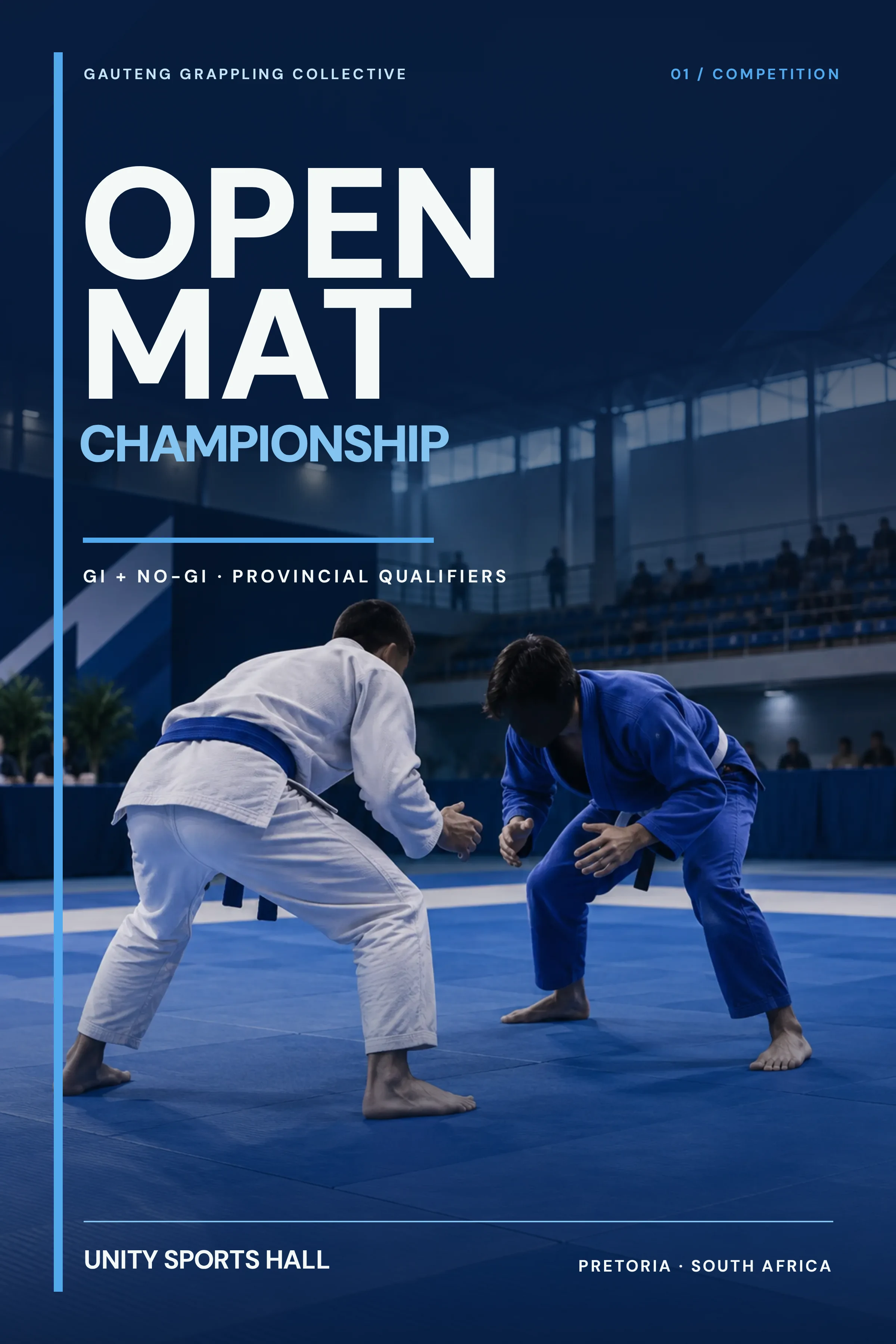 Open Mat Championship poster